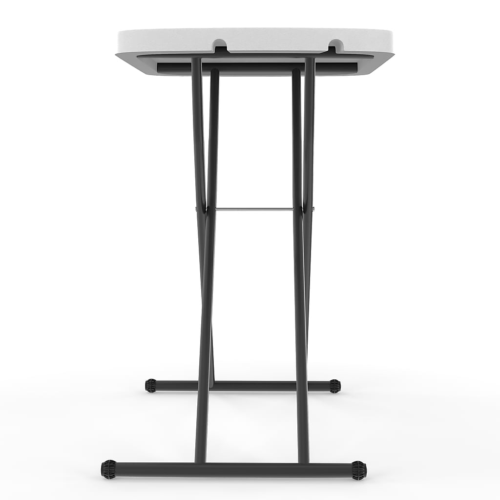 Folding table with two panels visible in a compact setup