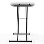 Staples® 25.5" x 17.8" Heavy Duty Folding Table, White Granite (79143)~#|#~926938C1-90BF-48AB-B139619614E81F13_sc7