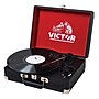 Victor Metro Dual-Bluetooth Belt-Drive Suitcase Turntable, Black (VSRP-800-BK)~#|#~926A7D28-0637-40EE-92EC1AD526FDA656_sc7