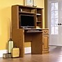 Sauder Select 43"W Computer Desk with Hutch, Carolina Oak (401353)~#|#~926A9F59-6544-4B01-8CBEC14197FEB291_sc7