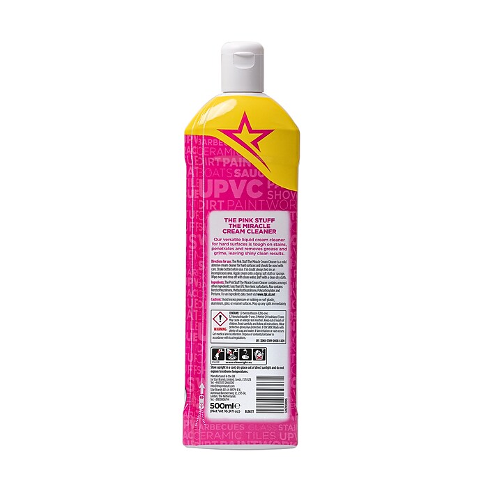 The Pink Stuff The Miracle Cream Cleaner, Rhubarb Scent, 16.9 oz. (23675) |  Staples
