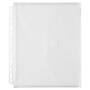 JAM Paper Plastic Binder Pocket, 3-Hole Punched, Clear, 3/Pack (218VB1CLX3)~#|#~927524C9-3F8A-47CE-AB93086EEDCF2C7E_sc7