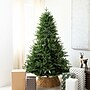 Nearly Natural 7-ft Pre-Lit Artificial Edmonton Fir Light Show Memory Shape Christmas Tree (T4786)~#|#~92753A36-0754-40FF-A9A58D51AD18F0A1_sc7