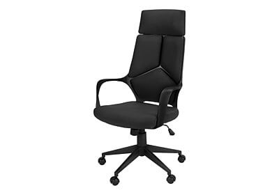 Monarch Specialties Inc. Fabric Executive Chair, Black (I 7272) Simolary simolary.com