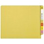 Medical Arts Press Reinforced End Tab File Folder, Straight Cut, Letter-Size, Yellow, 50/Box (S-01502-YLW)~#|#~927611C5-99AF-44CE-98A4D4B957AE88A0_sc7