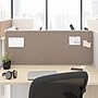 Bush Business Furniture Hustle 17"H x 46"W Tackboard for 48" Cubicle Desk, Warm Beige (HUP146WB-03)~#|#~9277C33D-8A15-4E42-B09EC678C0A39150_sc7