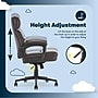 Serta Comfort Ergonomic Bonded Leather Swivel Executive Chair, Brown (CHR10130B)~#|#~927A0AEB-6B07-4B4F-AD6C6C106BC1C974_sc7