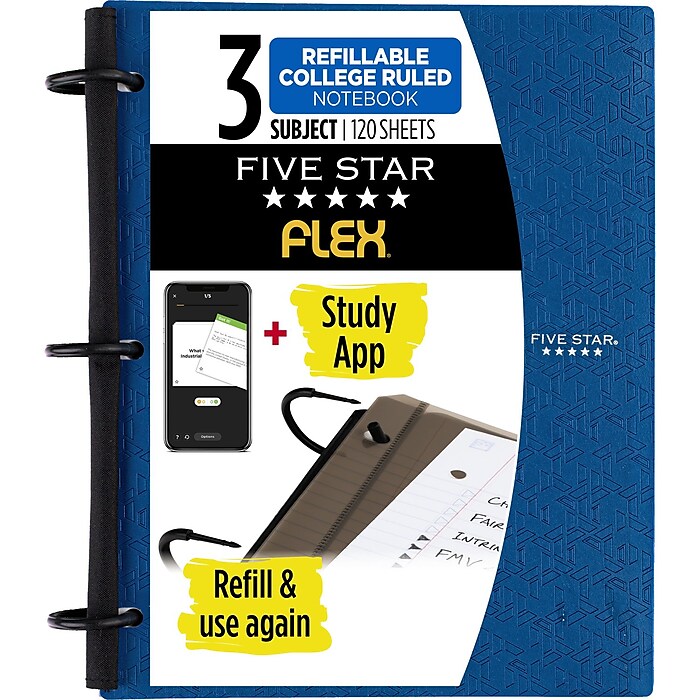 Staples five star flex hybrid notebinder outlet
