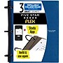 Five Star Flex 3-Subject Notebooks, 8.5" x 11", College Ruled, 120 Sheets (08126)~#|#~927C87AE-4E44-4F4D-96A9F5868E9CDA12_sc7