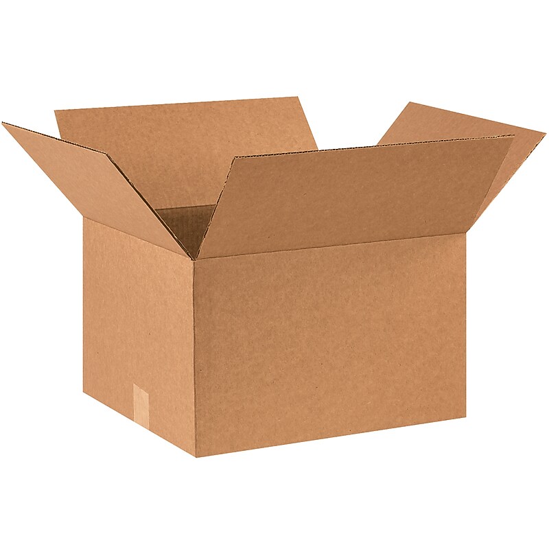 16" x 14" x 10" Shipping Boxes, 32 ECT, 25/Bundle (161410) image 1