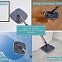 True & Tidy TrueClean Microfiber Spin Mop & Bucket Kit, Gray/Teal (SPIN-800 GRAY)~#|#~92864135-6B9D-4E5B-AD2371B21062221B_sc7