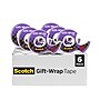 Scotch Gift-Wrap Transparent Tape with Dispenser, 0.75" x 18 yds, 1" Core, 6 Dispensers/Pack (615-SIOC)~#|#~928758F5-40B3-4BF3-A08A48C858EB0F8C_sc7