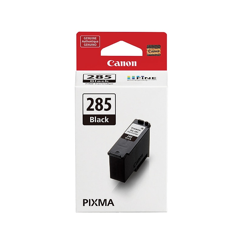Canon PG-285 Black Standard Yield Ink Cartridge (6197C001) image 1