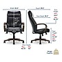 Thomasville Furniture Lockhart Ergonomic Bonded Leather Swivel Executive Chair, Black (51494-BLK)~#|#~9289F634-E322-4882-BF584BEDE64162DA_sc7