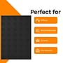 Coastwide Professional™ Commercial Wiper/Scraper Floor Mat, 4' x 6', Black (CW23070)~#|#~928BF45F-835E-4A7E-90009EFF7189A4E9_sc7