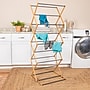 Household Essentials Bamboo Drying Rack, Black (HE1202)~#|#~92929447-19FD-4E25-95FAC538B3097DF3_sc7