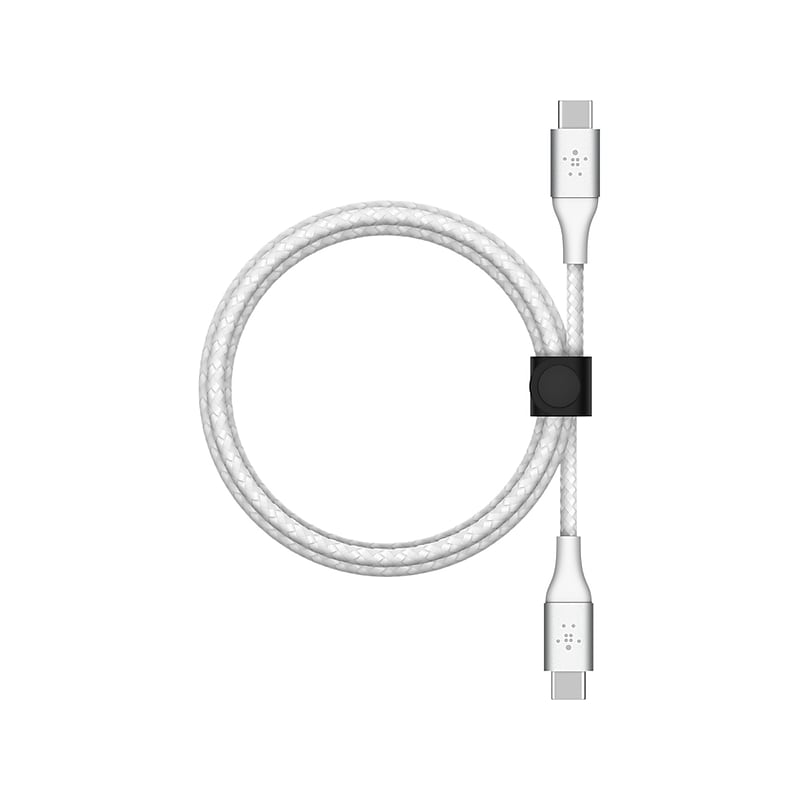 Belkin BoostCharge USB-C to USB-C Charging Cable, 6.6 ft., White (CAB004BT2MWH) image 1