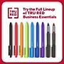 TRU RED™ Retractable Quick Dry Gel Pens, Fine Point, 0.5mm, Assorted, 12/Pack (TR54491)~#|#~92959212-E8A2-45C9-ADABCDE97F42D6C1_sc7