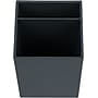 JAM PAPER Plastic Pen Holder, Grey (341gys)~#|#~92969515-4077-46EE-A658DAFBA90AF733_sc7