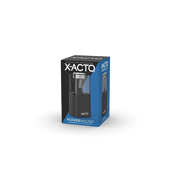 X-ACTO Powerhouse Electric Pencil Sharpener, Black (1799) | Staples