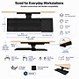 Uncaged Ergonomics Under Desk Keyboard Tray, Black (KT1)~#|#~929720CA-EFBB-4748-B7BD60E37AF952E5_sc7