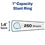 Avery Heavy Duty 1" 3-Ring View Binders, Slant Ring, White, 4/Pack (79780)~#|#~9297EDC4-56CF-4687-BE16412D7C87C94C_sc7