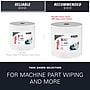 WypAll PowerClean X80 Fabric Cleaning Wipers, White, 475 Sheets/Roll, 475 Wipers/Box (41025)~#|#~929AABD6-3335-4149-8C676CCC77B0AA89_sc7