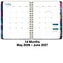 2026-2027 Excello Brands 8.5" x 11" Academic Weekly & Monthly Planner, Paperboard Cover, Summer Bliss (FSHN-AY26-8511-73)~#|#~929D8067-A0DD-44D4-BEE1FF84452FA2E8_sc7
