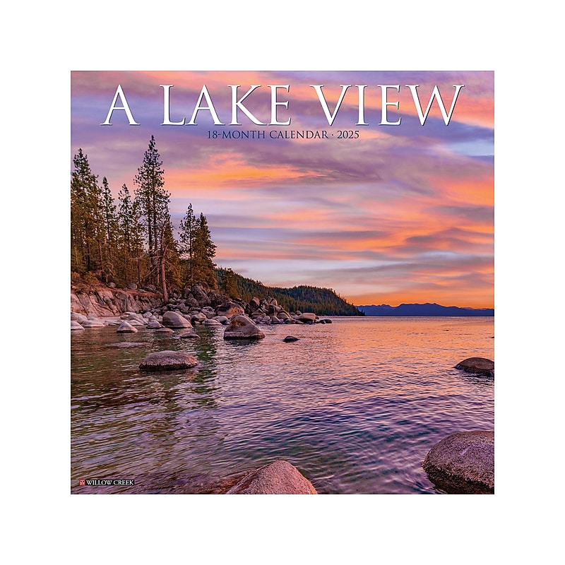 Lake View 2025 Wall Calendar