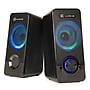 GOgroove SonaVERSE UB3 LED Computer Speaker System, Black (GGSVUB3100BOWS)~#|#~92A48C83-BD64-41A7-89DCDD70AF3F3EC8_sc7