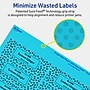 Avery Rectangle Multipurpose Labels, 1.25" x 3.75", Bright Blue, 120/Pack (94228)~#|#~92A640D9-F1AA-48F5-A543D8089E7FC050_sc7