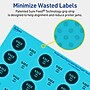 Avery Printable Burst Multipurpose Labels, 1", Bright Blue, 960/Pack (94606)~#|#~92A9CEBC-49B3-4BD9-A52218441FC48861_sc7