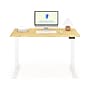 FlexiSpot E7 Pro 55"W Electric Adjustable Standing Desk, Bamboo/White (E7WPRO5528-LBZB)~#|#~92AA733E-8CDB-4674-97B8C4B5D6655415_sc7