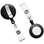 Staples Badge Reels, 30" Retractable Cord Length, Vinyl/Metal, Black, 25/Pack (18913/3748022)~#|#~92AAA3B0-0E19-4100-A492B8B6C95ECB0C_sc7