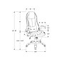 Monarch Specialties Inc. Leather-Look Executive Chair, Black (I 7277)~#|#~92AC4F58-319B-41EA-8533D79B38ACB364_sc7