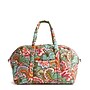 Vera Bradley Large Miramar 19.5" Nylon Carry-On Weekender, Leaf Me Not Paisley (50520-22537)~#|#~92AE2703-F1B9-4E5C-B29A14B3B8F261F2_sc7