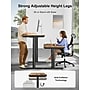 ErgoAV 56.7"W Electric Rectangular Adjustable Standing Desk, Walnut (ERDS1-01W)~#|#~92AED9C2-4EE4-4406-B19AE08308F0D4CC_sc7