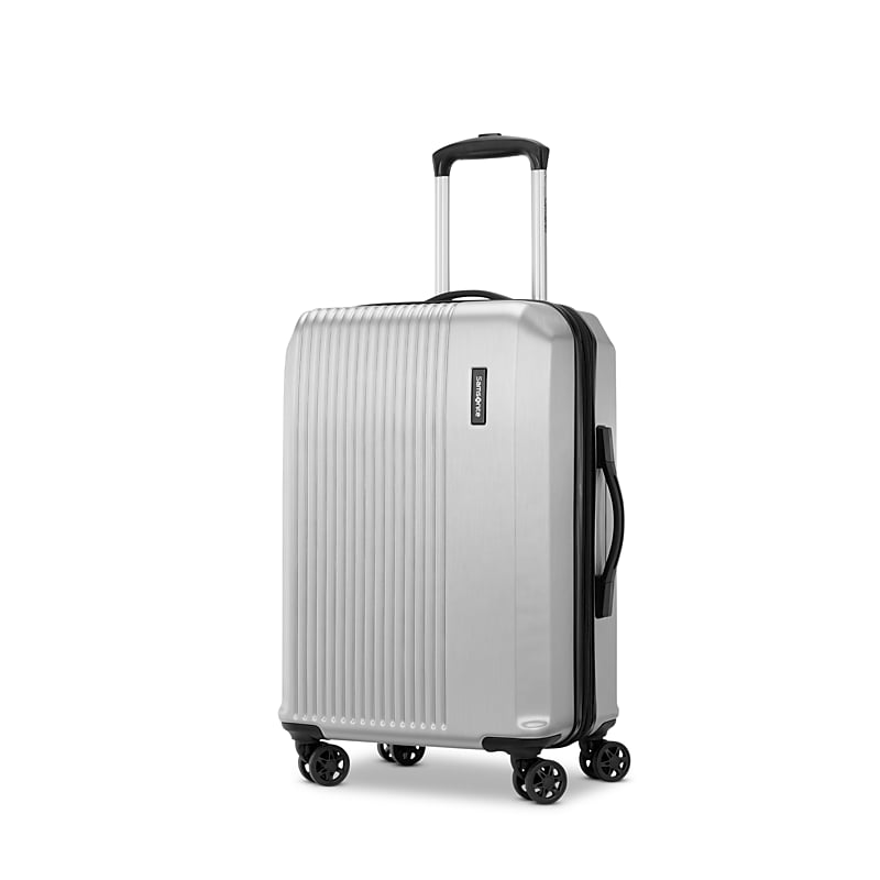 Samsonite Alliance 10" Hardside Carry-On Suitcase Spinner, Aluminum Silver (145793-7378) image 1