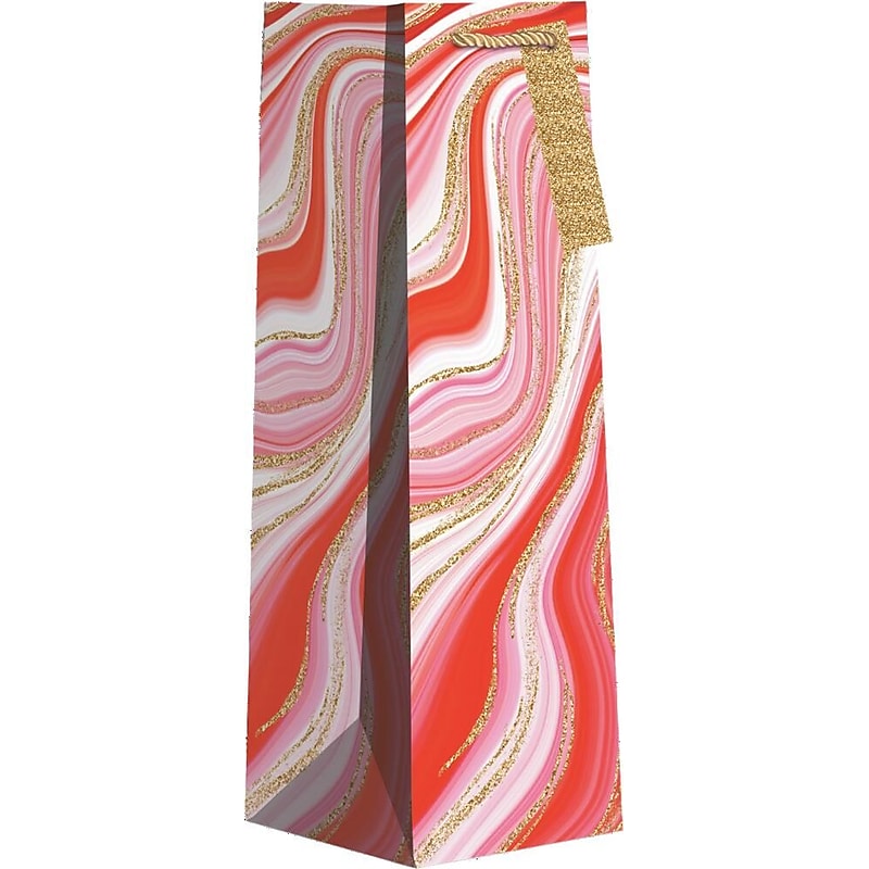 JAM Paper Peppermint Bark Gift Bags, 120/Pack (526BXBT5151) image 1
