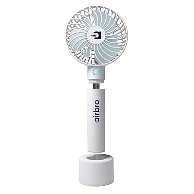 Airbro 1.5-inch 5-Speed Handheld Fan, White (GSDFHA30) Sansujyuku sansujyuku.com
