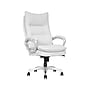 La-Z-Boy Jenkins Ergonomic Bonded Leather Executive Big & Tall Chair, 400 lb. Capacity, White (60075-WHT)~#|#~92B9D076-0B2E-4CCA-B24841B2875E3544_sc7