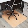 Mind Reader Hard Floor Chair Mat with Lip, 36" x 48'', Brown PVC (WDOFFCMAT-BRN)~#|#~92B9EA2D-A5EB-466D-8FFB2C31D58FBD6B_sc7