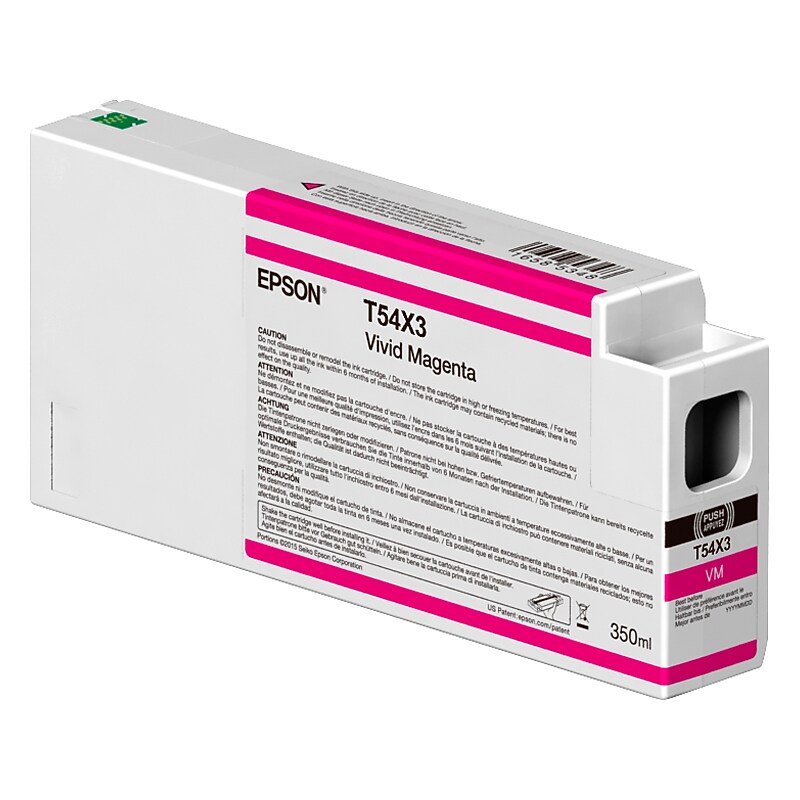 Epson UltraChrome HDX/HD T54X Vivid Magenta Ink Cartridge (T54X300) image 1