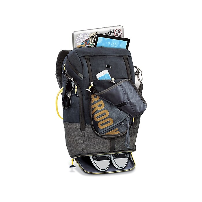 Solo New York Everyday Max Laptop Backpack Large Navy ACV732 4 Staples