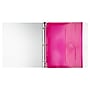 JAM Paper Plastic Binder Pocket, 3-Hole Punched, Pink, 3/Pack (218VB1PIX3)~#|#~92BC4249-DD5D-44FB-B35E3EC393AE60E3_sc7
