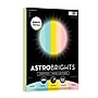 Astrobrights Punchy Pastels 65 lb. Cardstock Paper, 8.5" x 11", Punchy Pastel Assortment, 100 Sheets/Pack (91786)~#|#~92CB1955-3765-4440-A3029412DFE5EA6B_sc7