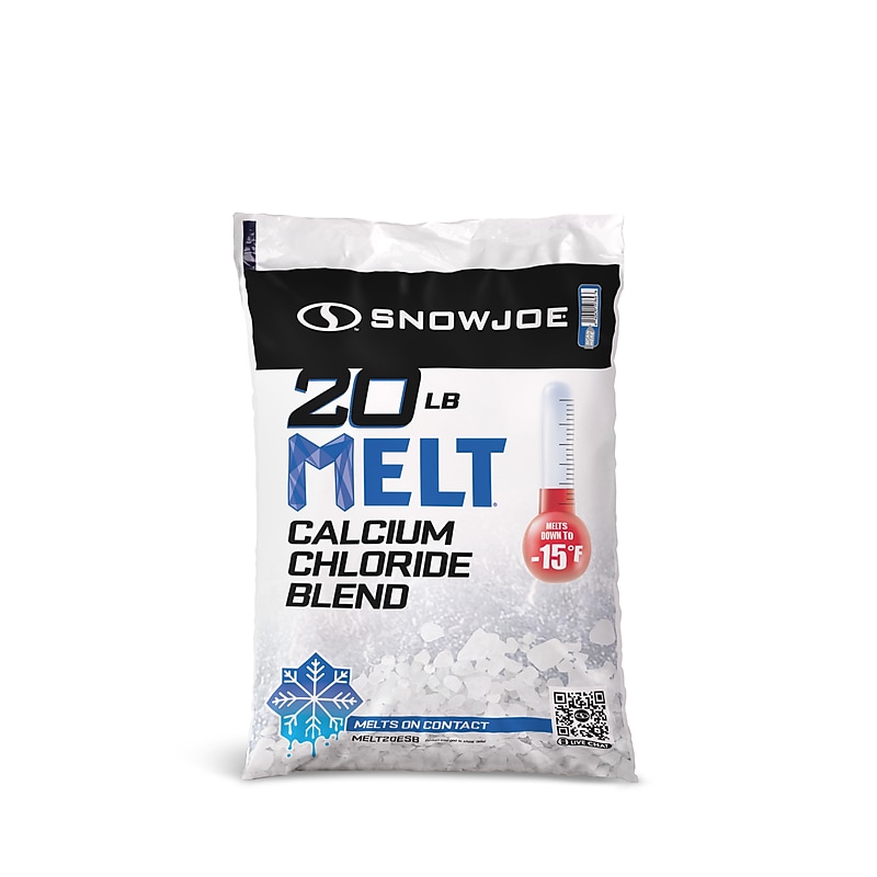 Snow Joe Pet Friendly Calcium Chloride Blend Snow & Ice Melt Pellets, 20 lb. Bag (MELT20ESB) image 1