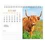 2027 BrownTrout Highland Cows 7.5" x 6" Monthly Wall Calendar, Assorted Colors (9798330716272)~#|#~92CDC651-C5A6-4E7E-936255B0981FE26D_sc7