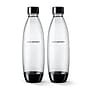 SodaStream Carbonating Bottle Twin Pack, Clear/Black (1042221010)~#|#~92D1EB5A-EE4C-4BCB-9305C0ACEA85CFBE_sc7