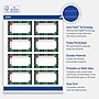 Avery Silver-Plaid Bow Matte Blank Card, White, 80/Pack (S00-FJB)~#|#~92D24D0C-FDB3-4568-BE318DE1345C4E01_sc7